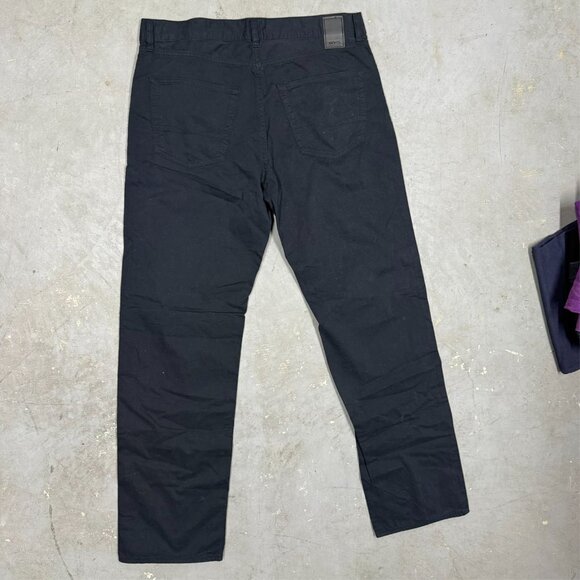 Hugo Boss Nebraska Twill Cotton Pants Black 34x32 - Picture 9 of 10